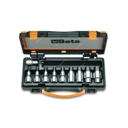 Beta Hexagon Head Socket Set, 920-PE-C10, 1/2 Inch Drive, 10 Pcs/Set