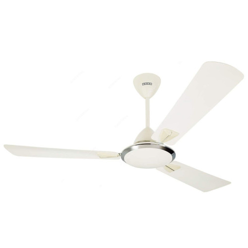 Usha Goodbye Dust Ceiling Fan, Striker Galaxy, 3 Blades, 1400MM, Pearl White Chrome