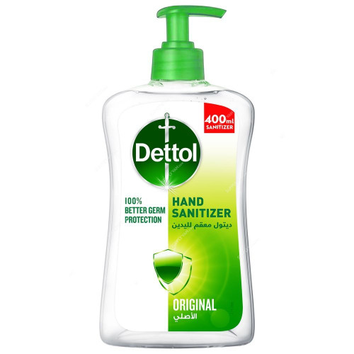 Dettol Original Hand Sanitizer, Pine, 400ML