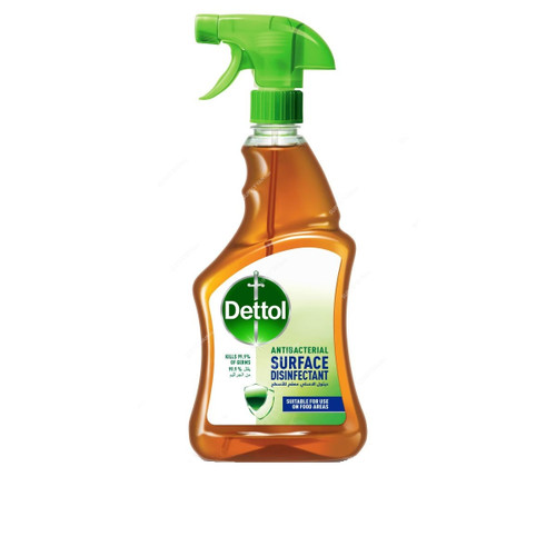 Dettol Original Anti-Bacterial Surface Disinfectant Trigger Spray, Pine, 500ML, 3 Pcs/Pack