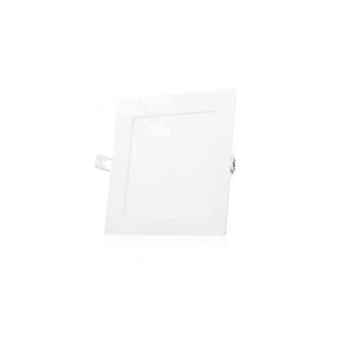 Syska LED Panel Light, PA2706F6-12W6K, Edge, 12W, 6000K, Cool Daylight