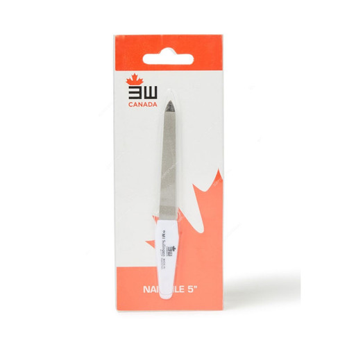 3W Nail File, 3W13-005, Stainless Steel, 5 Inch
