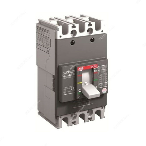 ABB Molded Case Circuit Breaker, A1C, 3P, 63-630A