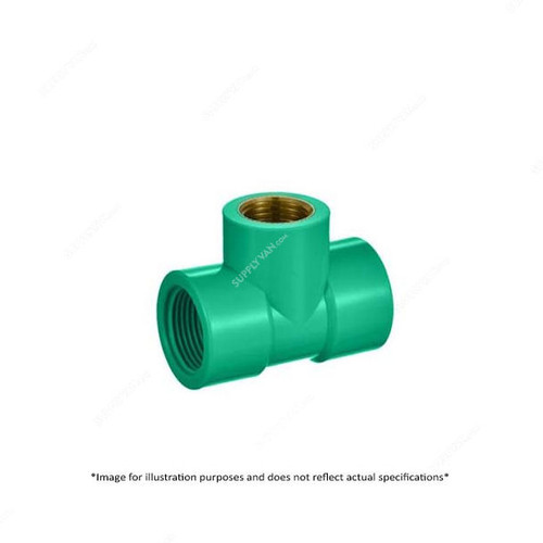 Atlas Shut Off Valve Body, APVB20X0-75, PPR, 20MM Dia x 3/4 Inch, Green