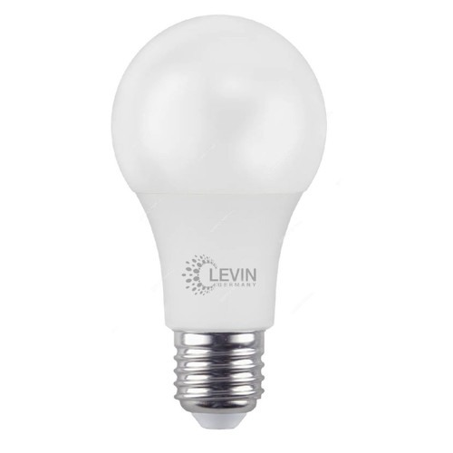 Levin LED Bulb, LBL-27S12-65-L, A60, 12W, 6500K, Cool White