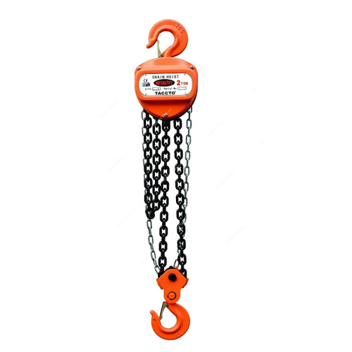 Metalift Manual Chain Block, Metal, 3 Mtrs Chain Length, 5 Ton Weight Capacity