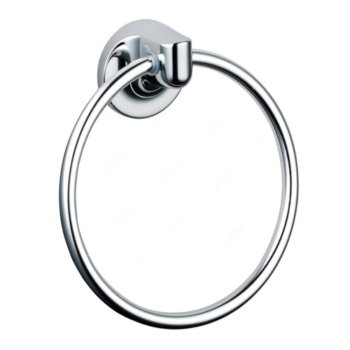 Vitra Marin Towel Ring, A44943EXP, Brass, 160 x 150CM, Chrome Finish