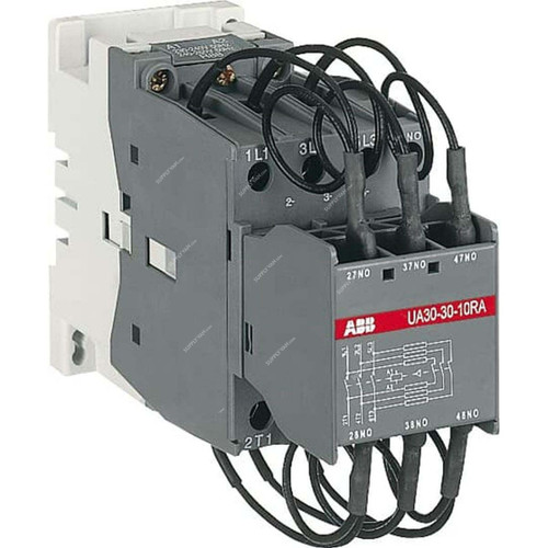 ABB Contactor, UA30-30-10RA, 3 Pole, 240-260V