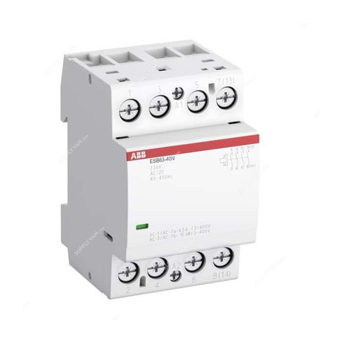 ABB Installation Contactor, ESB63-30N-06, 3 Pole, 63A