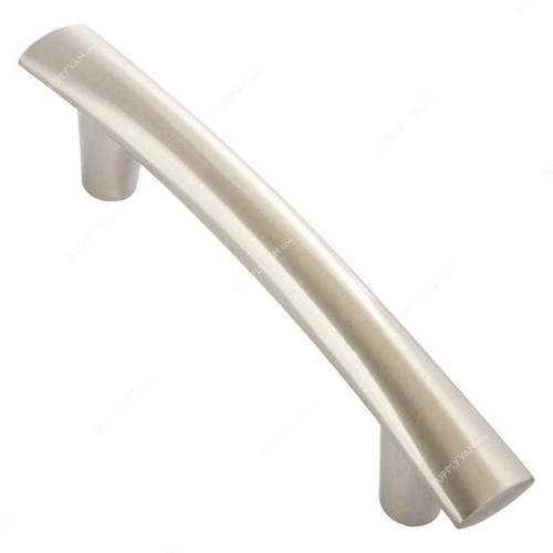 Cupboard Handle, Zinc, D-Shape, 96MM, Silver