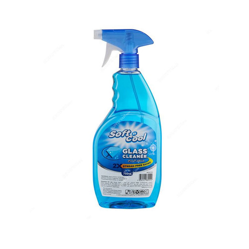 Soft n Cool Glass Cleaner, 750ML, 12 Pcs/Pack