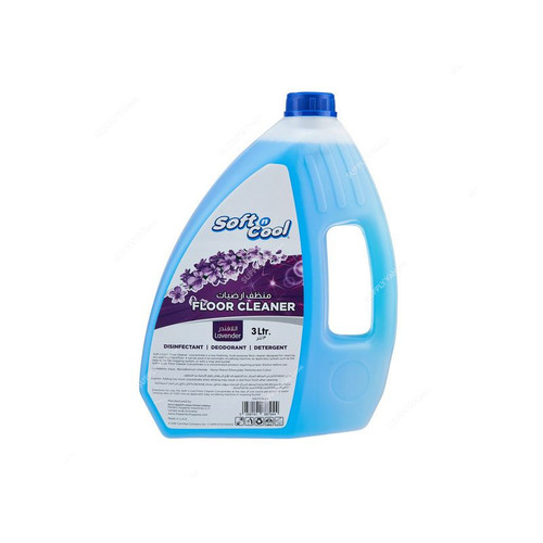 Soft n Cool Floor Cleaner, Lavender, 3 Ltrs, 6 Pcs/Pack