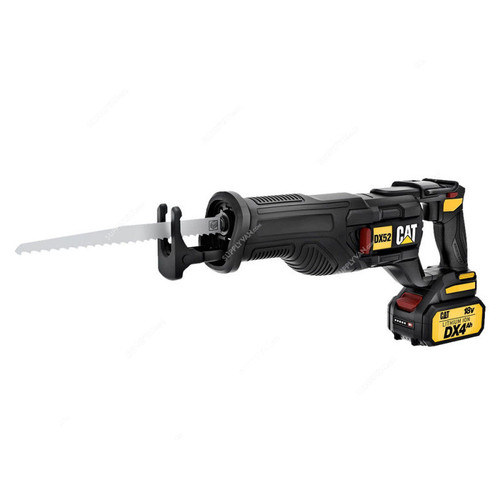 Caterpillar Cordless Brushless Motor Reciprocating Saw, DX52B, 18V, 29MM Stroke Length