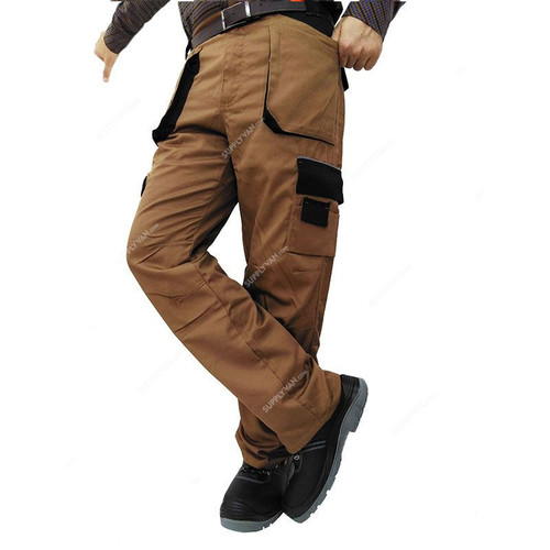 Empiral Cargo Pants, Spartan I, 65% Polyester/35% Cotton, S, Khaki/Black