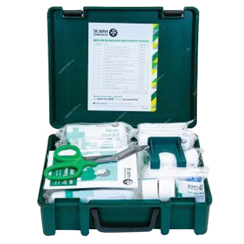 Reliance Medical Medium Standard Workplace First Aid Kit, FA-F30658, Green, 14 Pcs/Kit