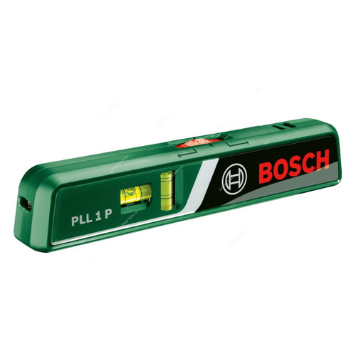 Bosch Laser Spirit Level, PLL-1-P, 1.5V, 20 Mtrs