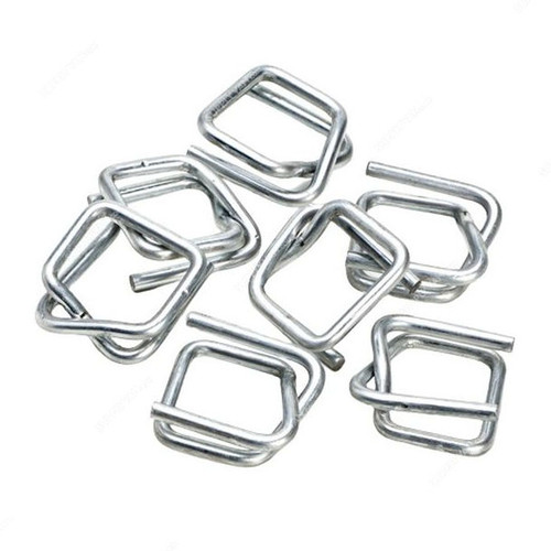 Composite Strap Buckle, GI, 3.3MM Thk, 13MM, 1000 Pcs/Pack