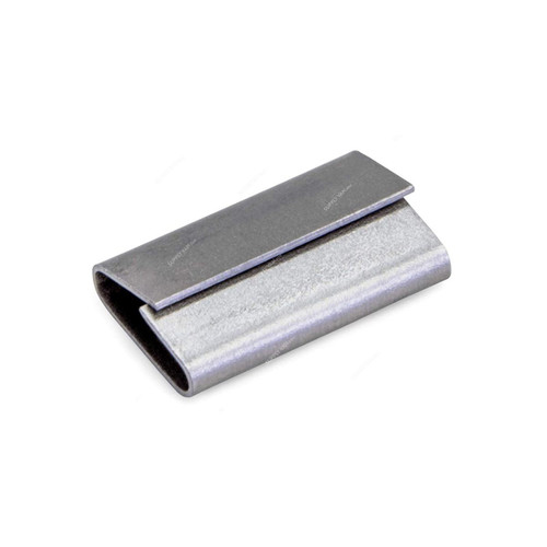 Push Type Strap Clip, GI, 12MM, 200 Pcs/Pack