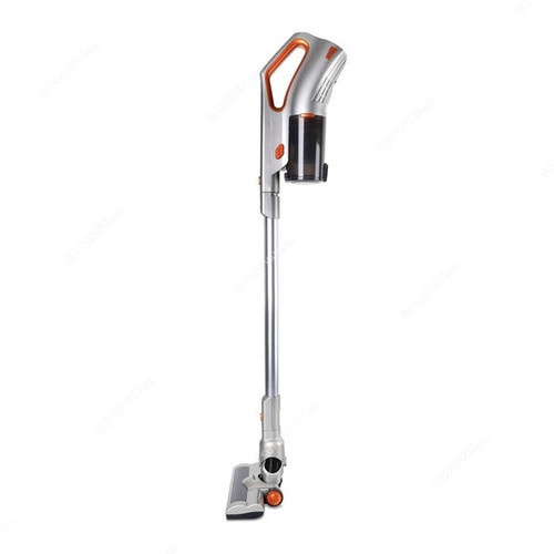 Khind Cordless Vacuum Cleaner, VC9675, 22.2VDC, 0.5 Ltr Container, 8 kPa, Silver/Orange