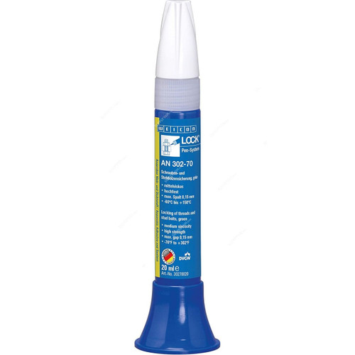 Weicon AN 302-43 Threadlocking Adhesive, 30270020, 20ML