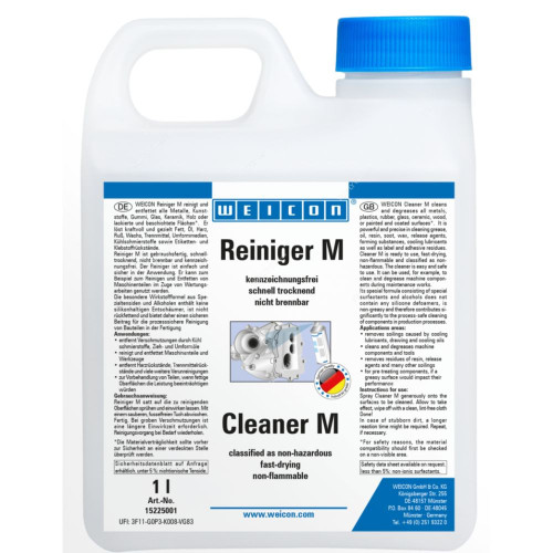 Weicon Cleaner M, 15225001, 1 Ltr