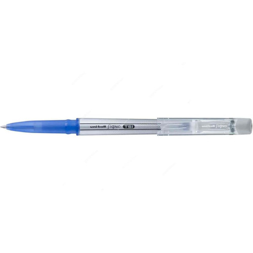 Uni-Ball Erasable TSI STD Ball Point Pen UF220-BE Signo 0.7MM Tip Blue 12 Pcs/Pack