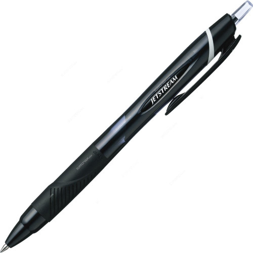 Uni-Ball Colours Retractable Ball Point Pen, SXN150C-BK, Jetstream, 1.0MM Tip, Black, 12 Pcs/Pack