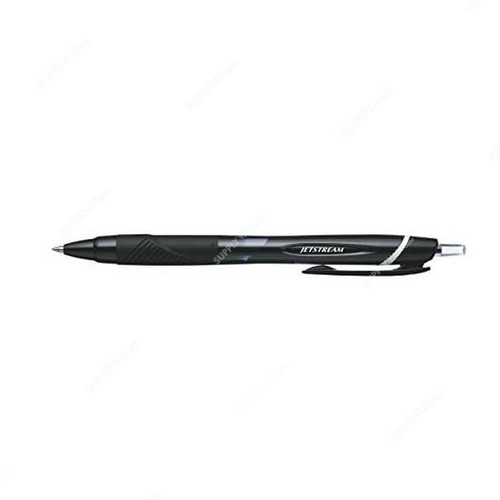 Uni-Ball Sport Retractable Ball Point Pen, SXN150-BK, Jetstream, 1.0MM Tip, Black, 12 Pcs/Pack