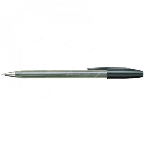 Uni-Ball Fine Ball Point Pen, SAS-BK, 0.7MM Tip, Black, 12 Pcs/Pack