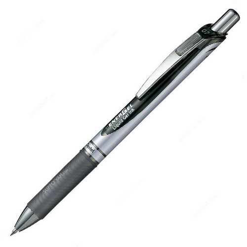Pentel Energel Retractable Gel Roller Pen, PE-BL77-AH, 0.7MM Tip, Black, 12 Pcs/Pack