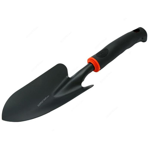 Robustline Garden Trowel, AK3-HH-001, Stainless Steel, 10CM Length, Black