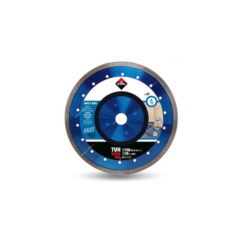 Rubi Turbo Viper Diamond Blade, 31937, TVH-250 Superpro, Wet, 250MM Dia