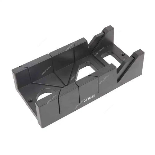 Gazelle Miter Box, G80209, Plastic, Black