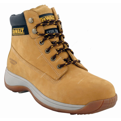 Dewalt Apprentice 6 Inch Work Boots, 60011-103-46, Steel Toe, Size46, Honey