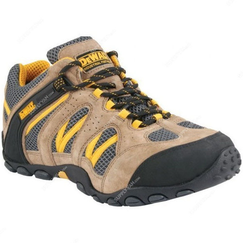 Dewalt Plane Trainer Work Boots, 50053-127-39, Steel Toe, Size39, Brown