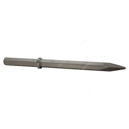 Energy Pointed Chisel For EB-20 Pneumatic Breaker, 1.25 Inch Shank Size x 540MM Length