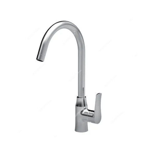 Milano Single Lever Sink Mixer, Charming, Brass, Chrome Finish