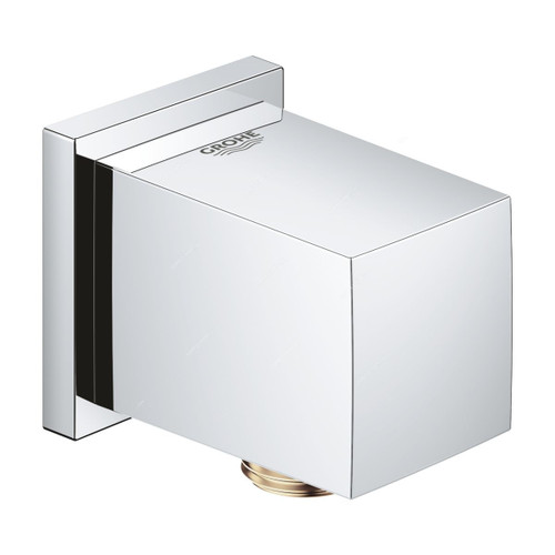 Grohe Wall Mounted Shower Outlet Elbow, 27704000, Euphoria Cube, Metal, 66MM Length, Starlight Chrome Finish