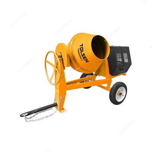 Tolsen Gasoline Concrete Mixer, 86195, Loncin Engine, 4.8 KW, 3.5cm Dia, 350 Ltrs