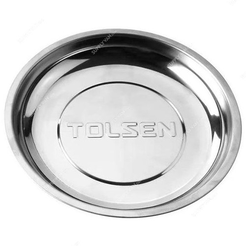 Tolsen Magnetic Part Tray, 66030, Stainless Steel, 150MM Dia