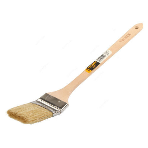Tolsen Flat Paint Brush With Curved Head, 40051, 2.5 Inch