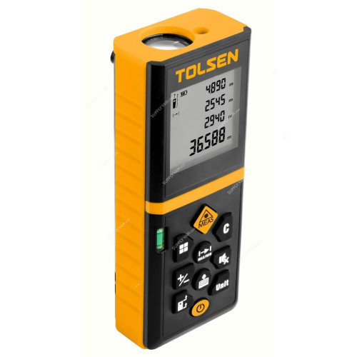 Tolsen Laser Distance Meter, 35176, 60 Mtrs Working Distance