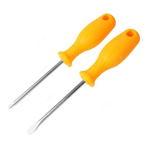 Tolsen Screwdriver Set, 20735, GRIPro, 40CR Alloy, 2 Pcs/Set