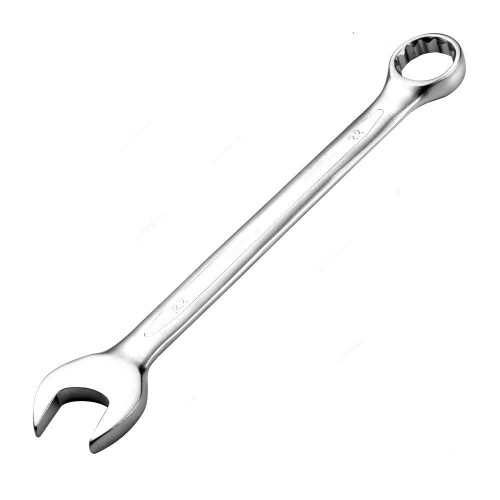 Tolsen Combination Spanner, 15333, Chrome Vanadium Steel, 1 Inch