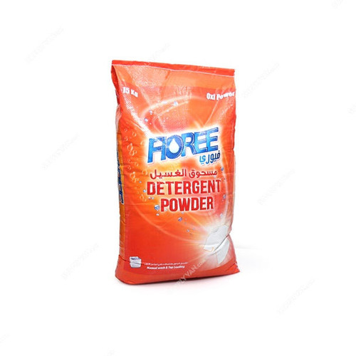 Fioree Top Load Advance Formula Detergent Powder, MDPEC006, 15 Kg, Orange