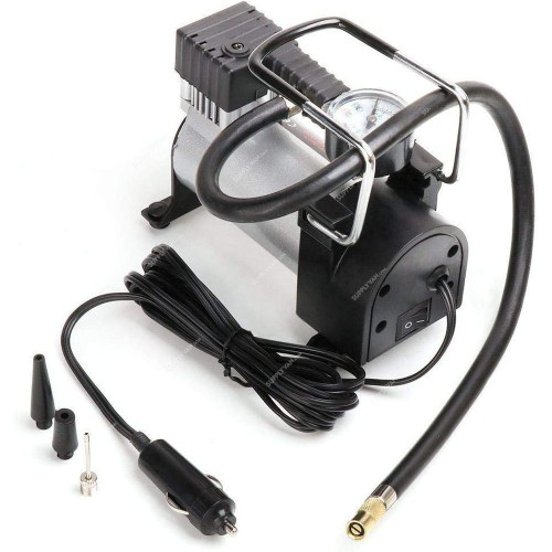 Portable Car Air Compressor, 12V, 100 PSI