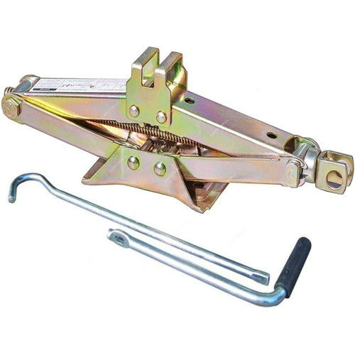 Flak Car Scissor Jack, 1.3 Ton, Bronze