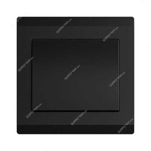 Abb Electrical Switch, BL105-885, Inora, 1 Gang, 2 Way, 10AX, Starry Black
