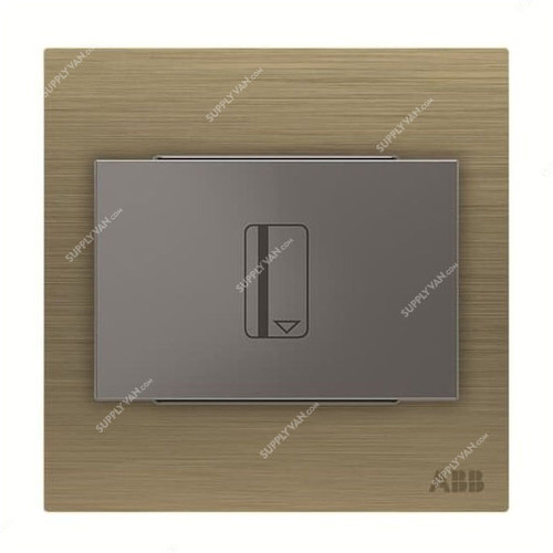 ABB Electronic Card Switch With Timmer, AM40544-AG, Millenium, 16A, Antique Gold