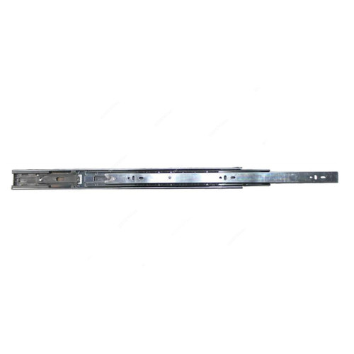 Ultimate Soft Closing Ball Bearing Drawer Slides, Zinc Plated Steel, 46MM Width x 550MM Length, 35 Kg Load Capacity